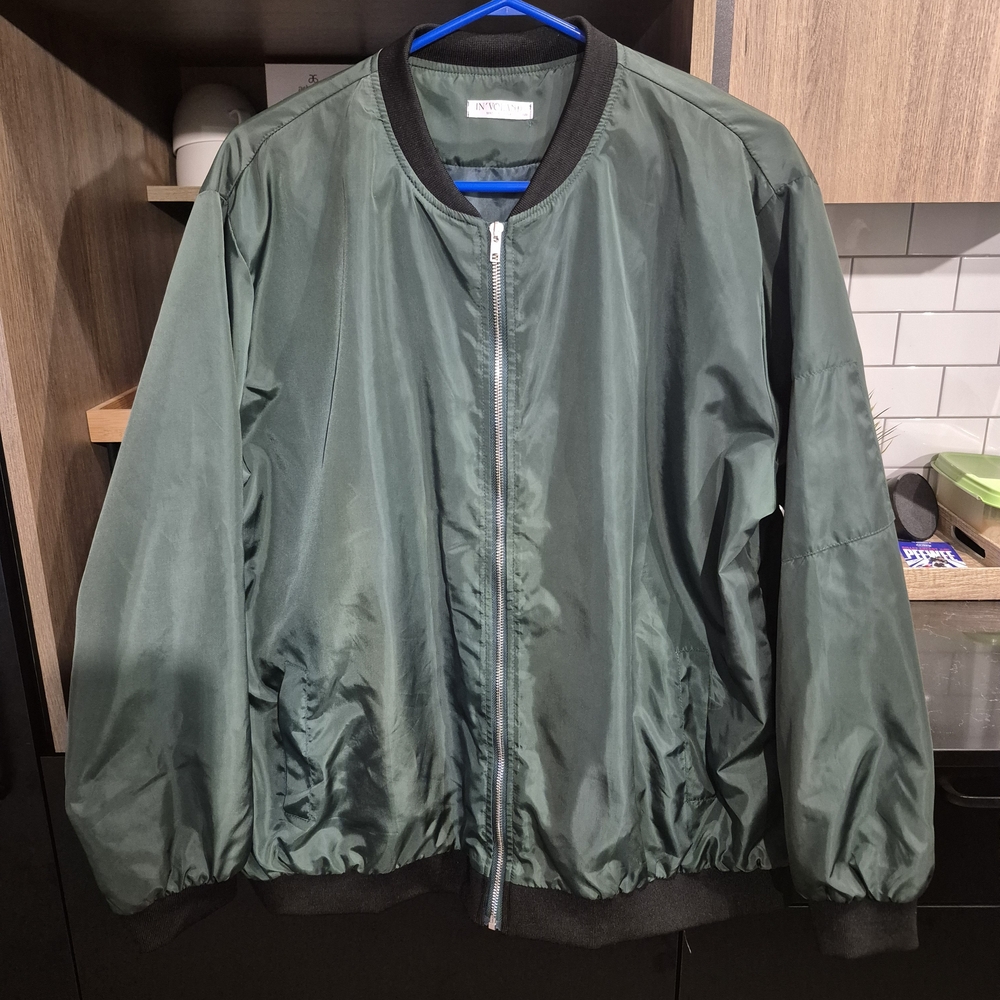 Women's Green Bomber Jacket